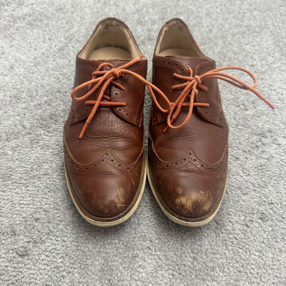 Cole Haan Lunar Grand Wingtip Oxford Leather Comfort Dress Shoes Mens 7 Brown main image 11